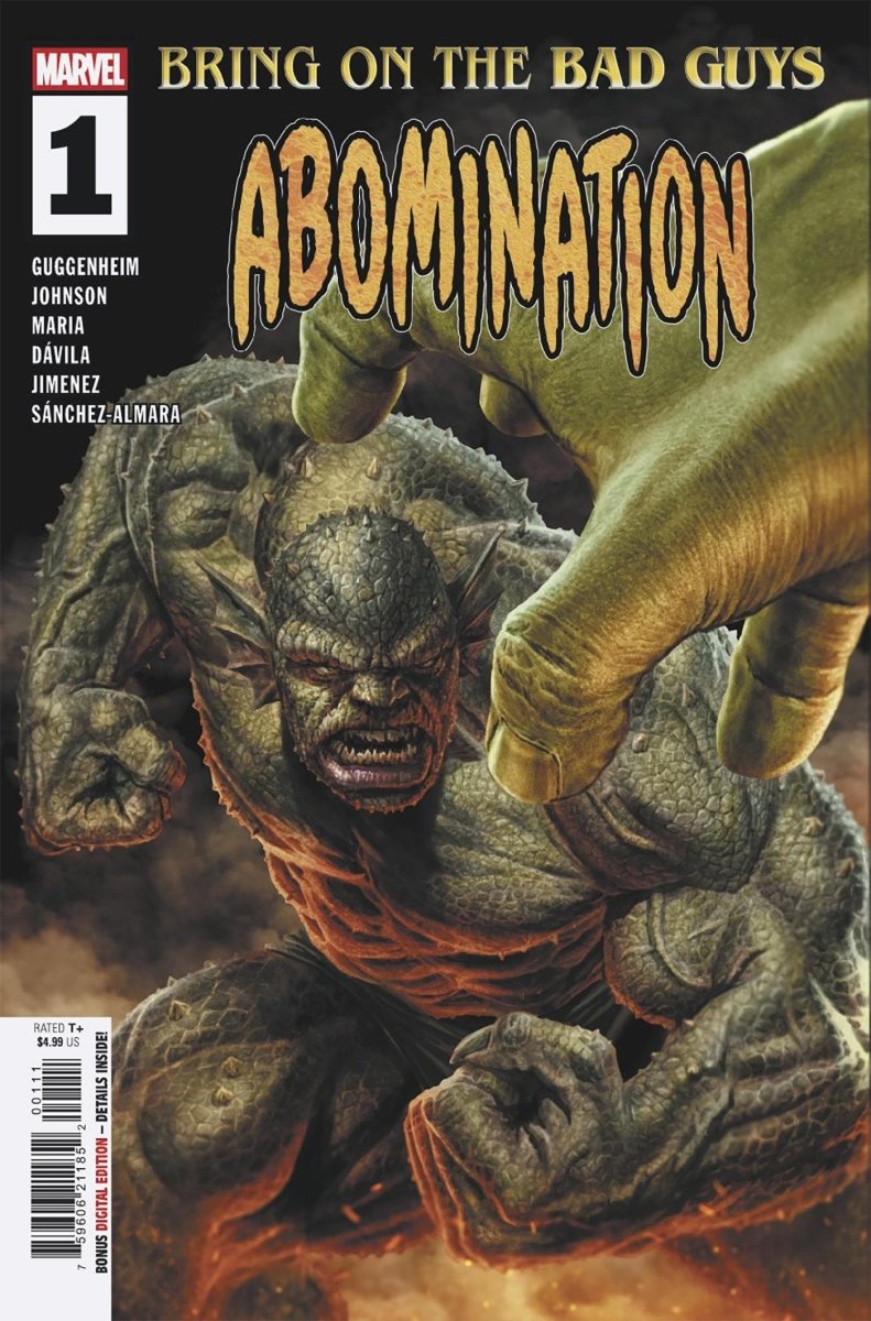 Bring On The Bad Guys: Abomination 1 - Walt's Comic Shop