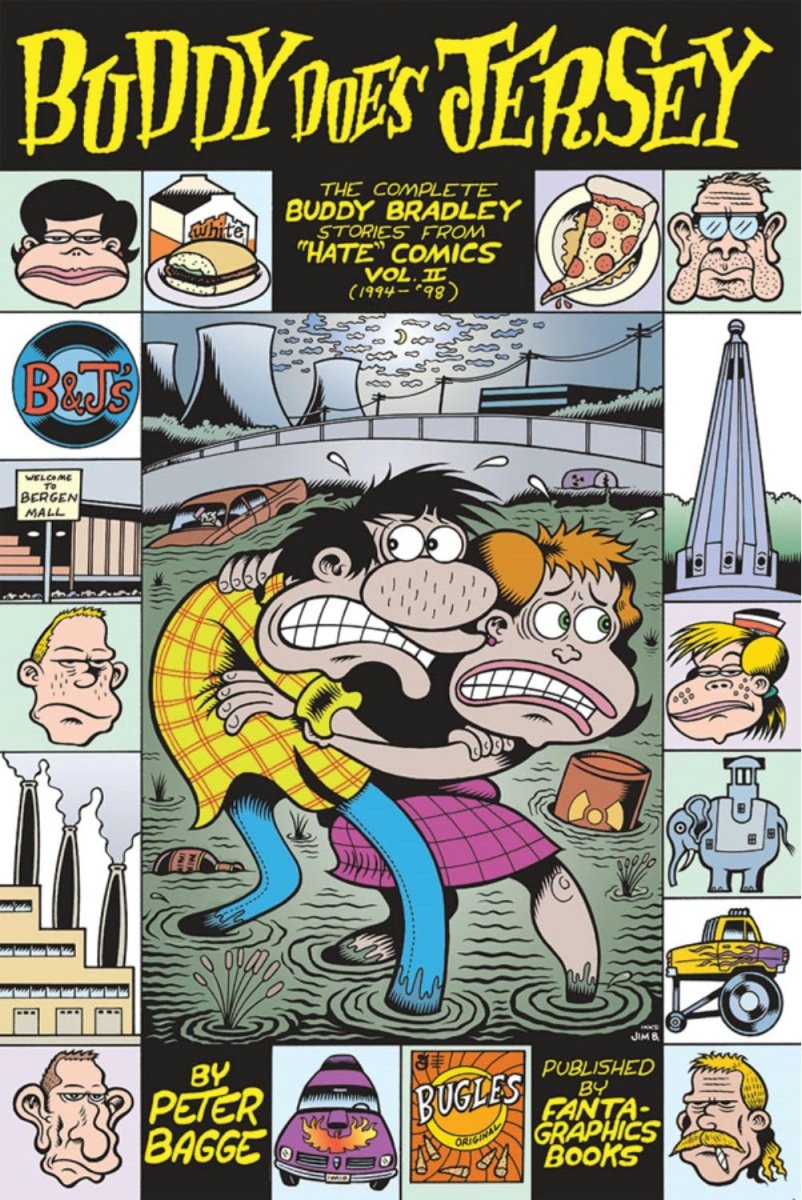 Buddy Does Jersey: The Complete Buddy Bradley Stories From Hate Comics (1994 - 1998) - Walt's Comic Shop