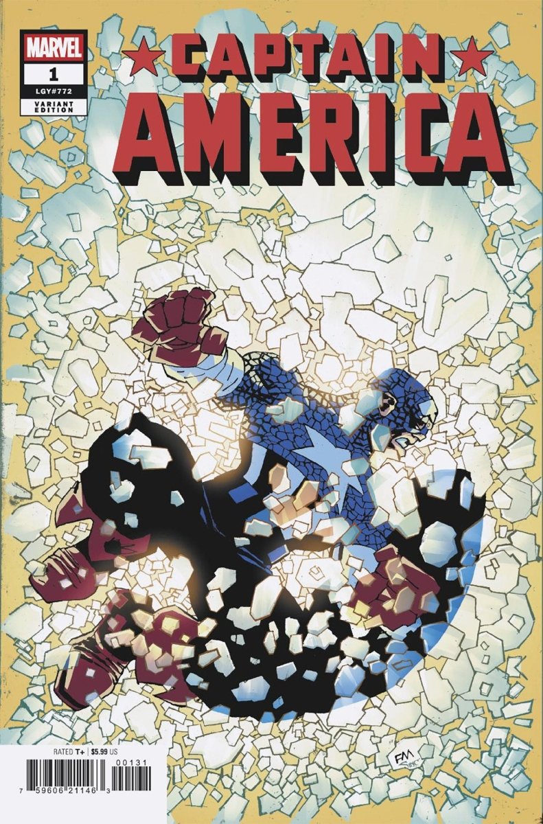 Captain America 1 Frank Miller Variant - Walt's Comic Shop