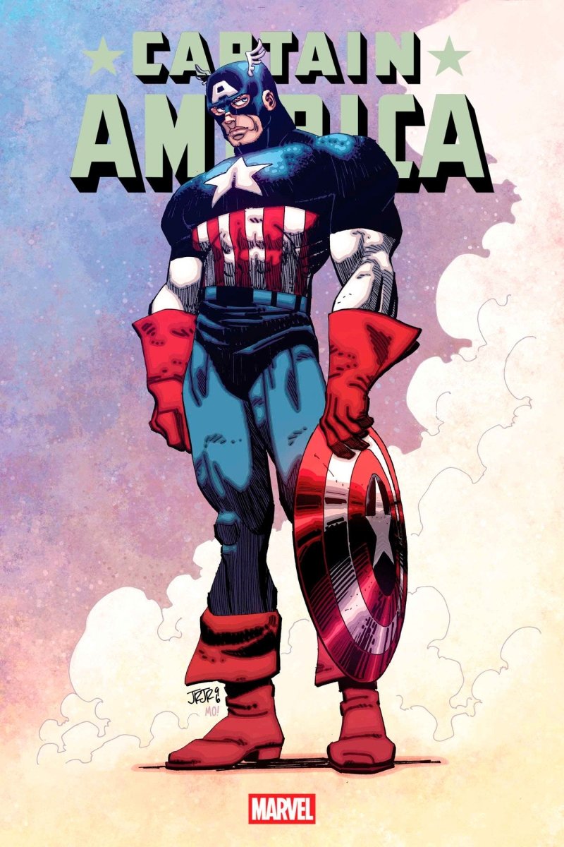Captain America 1 John Romita Jr. Hidden Gem 1:50 Ratio Variant - Walt's Comic Shop
