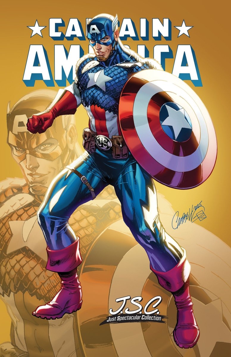 Captain America 2 J. Scott Campbell Just Spectacular Collection Variant - Walt's Comic Shop