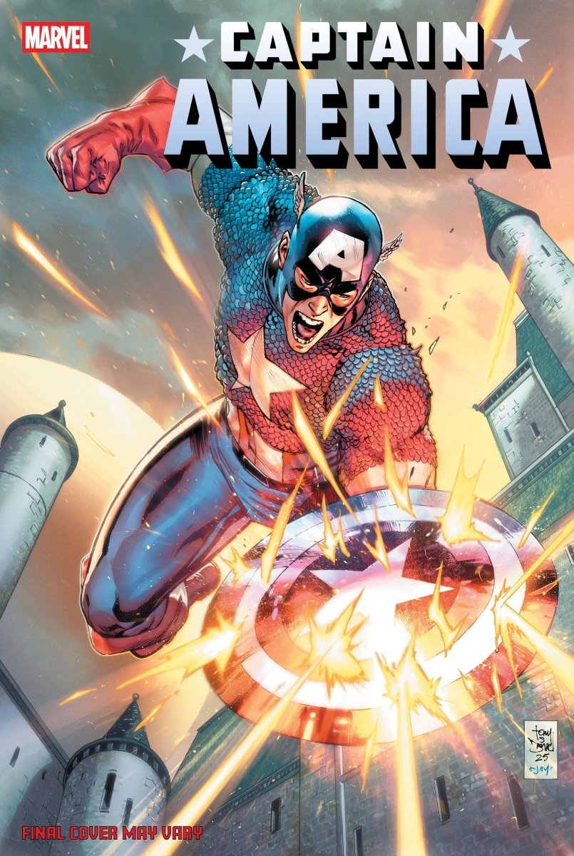 Captain America 9 Tony Daniel 1:25 Ratio Variant - Walt's Comic Shop