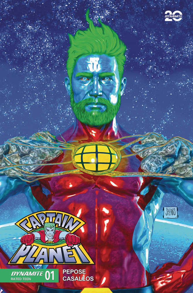 Captain Planet 1 Cover A Spears - Walt's Comic Shop