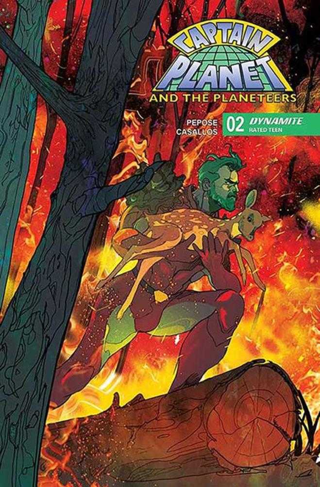 Captain Planet 2 Cover C Christian Ward Variant - Walt's Comic Shop