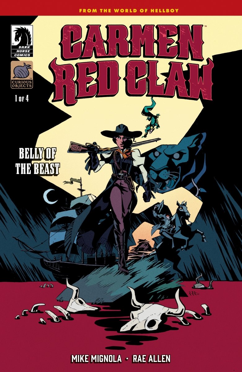 Carmen Red Claw: Belly Of The Beast 1 (Cover A) (Rae Allen) - Walt's Comic Shop
