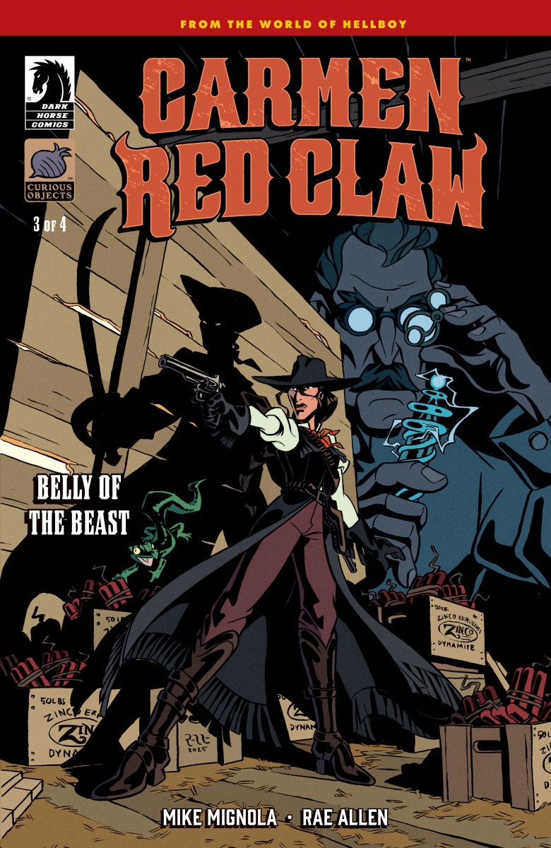 Carmen Red Claw: Belly Of The Beast 3 (Cover A) (Rae Allen) - Walt's Comic Shop