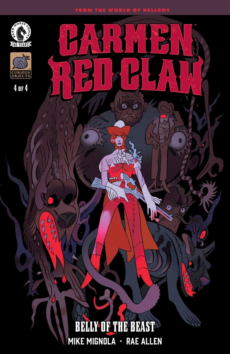 Carmen Red Claw: Belly Of The Beast 4 (Cover B) (Benjamin Schipper) - Walt's Comic Shop