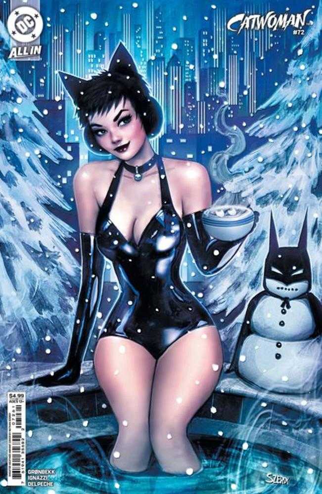 Catwoman #72 Cover D Nathan Szerdy Sweater Weather Card Stock Variant - Walt's Comic Shop