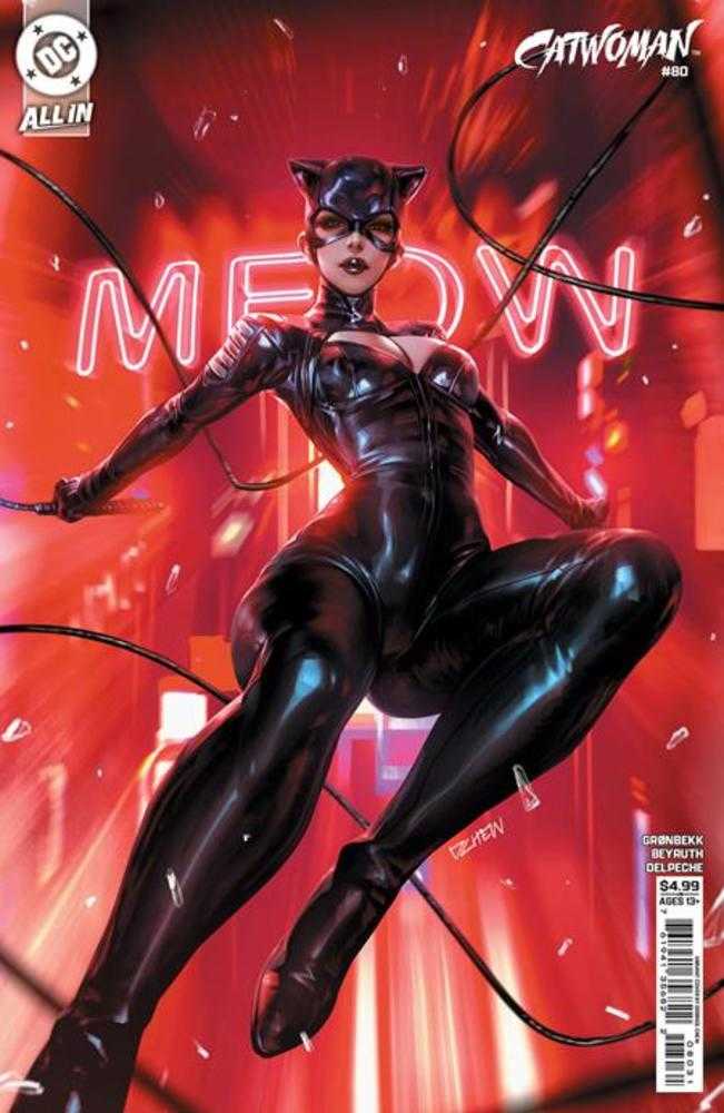Catwoman 80 Cover C Derrick Chew Card Stock Variant - Walt's Comic Shop