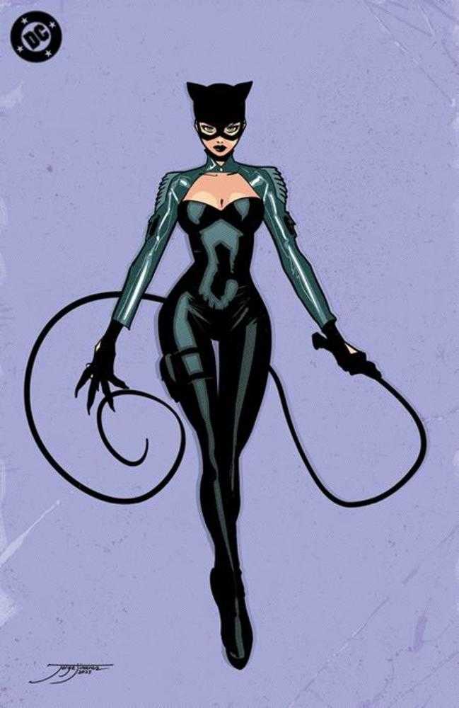 Catwoman 85 Cover G Jorge Jimenez Corner Box Spot Foil Variant - Walt's Comic Shop