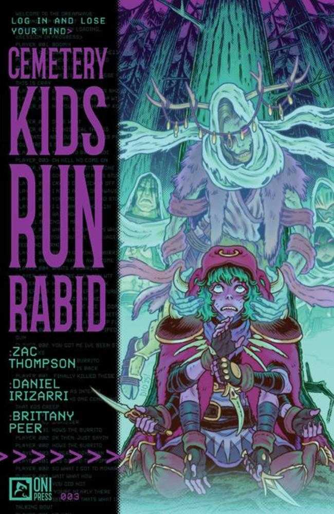 Cemetery Kids Run Rabid 3 (Of 4) Cover A Daniel Irizarri - Walt's Comic Shop