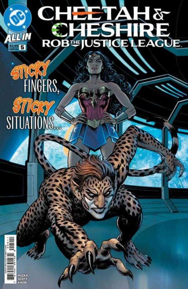 Cheetah And Cheshire Rob The Justice League 5 (Of 6) Cover A Nicola Scott - Walt's Comic Shop