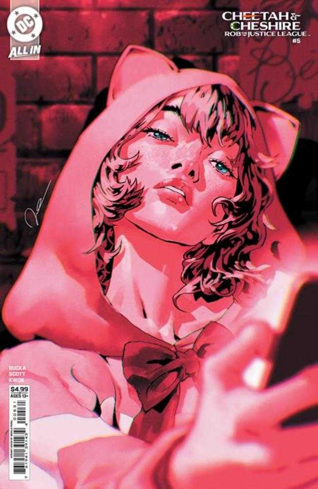 Cheetah And Cheshire Rob The Justice League 5 (Of 6) Cover B Gerald Parel Card Stock Variant - Walt's Comic Shop