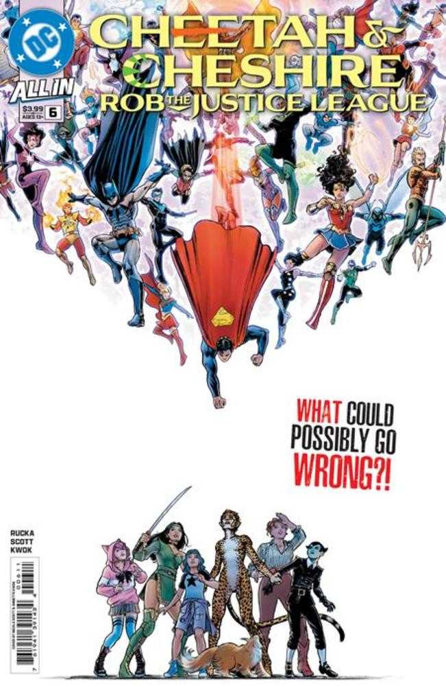 Cheetah And Cheshire Rob The Justice League 6 (Of 6) Cover A Nicola Scott - Walt's Comic Shop