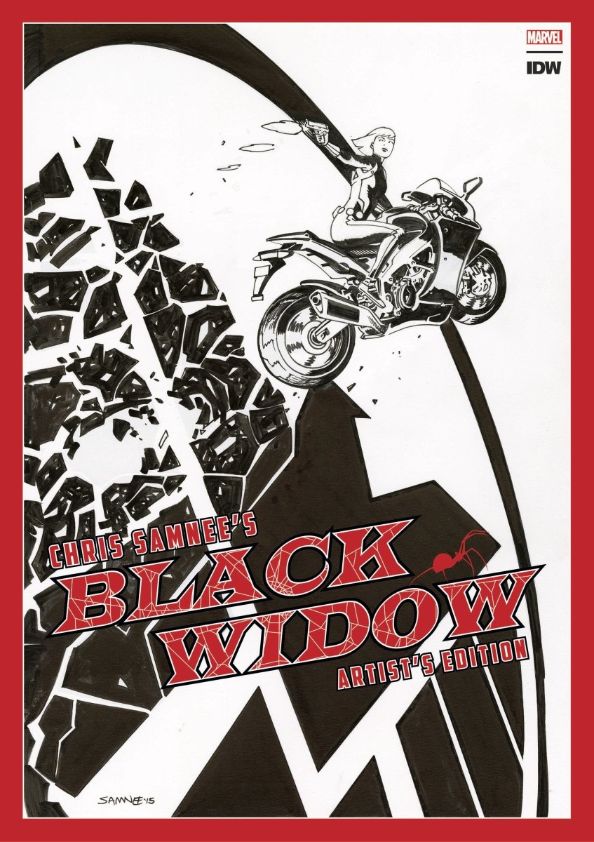 Chris Samnee's Black Widow Artist Edition HC - Walt's Comic Shop