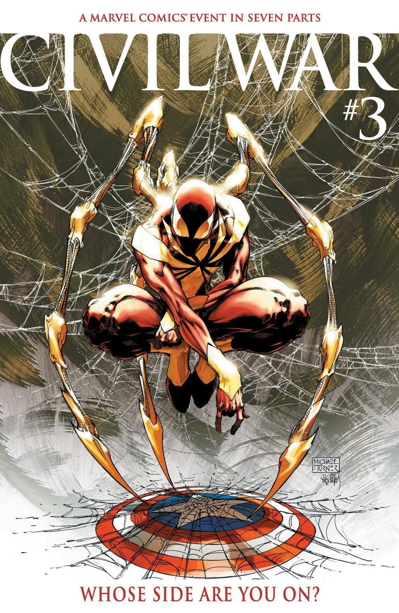 Civil War 3 Facsimile Edition Michael Turner Foil Variant - Walt's Comic Shop
