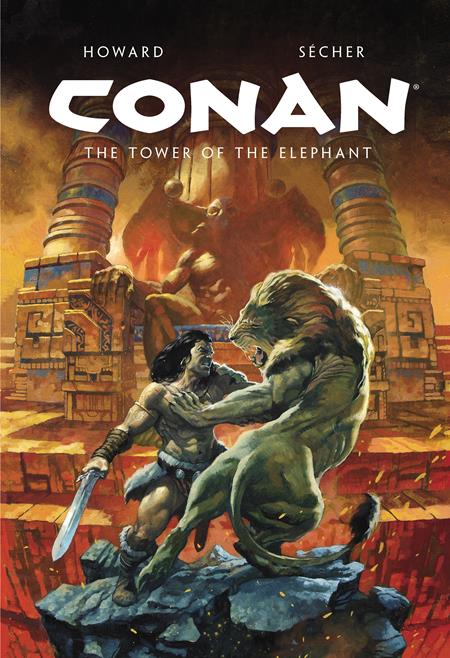 Conan Illustrated The Tower Of The Elephant HC *PRE - ORDER* - Walt's Comic Shop