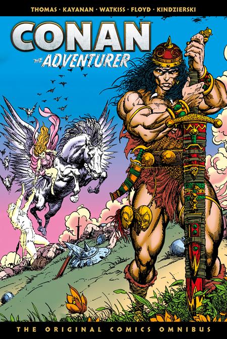 Conan The Adventurer The Original Years Omnibus HC Vol 01 Direct Market Edition Rafael Kayanan Cover *PRE - ORDER* - Walt's Comic Shop