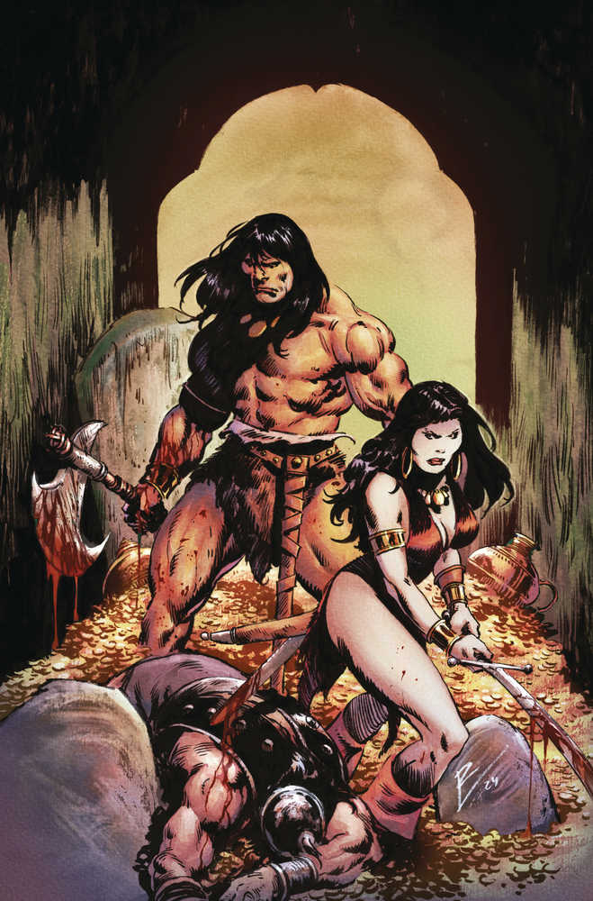 Conan the Barbarian #17 Foc Torre Virgin (Mature) - Walt's Comic Shop