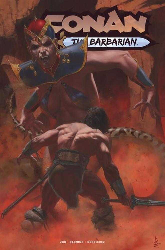 Conan The Barbarian 22 Cover B Riccardo Federici Variant (Mature) - Walt's Comic Shop