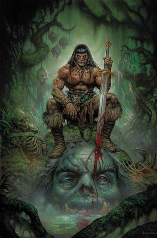 Conan The Barbarian 23 Cover G Greg Staples Glow In The Dark Variant (Mature) - Walt's Comic Shop