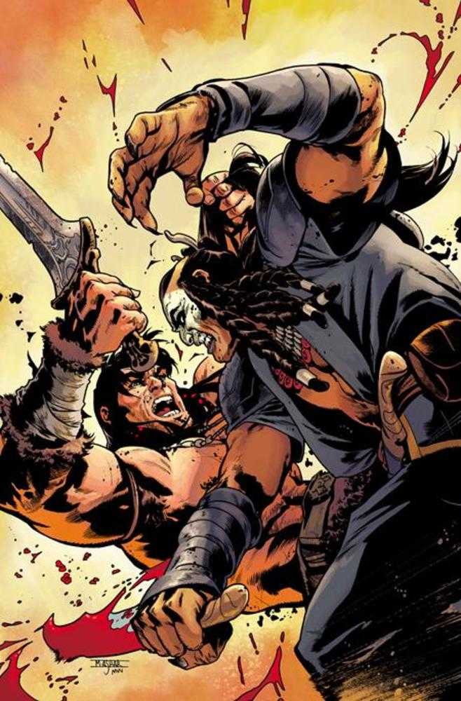 Conan The Barbarian 31 Cover E Mahmud Asrar Full Art Variant - Walt's Comic Shop