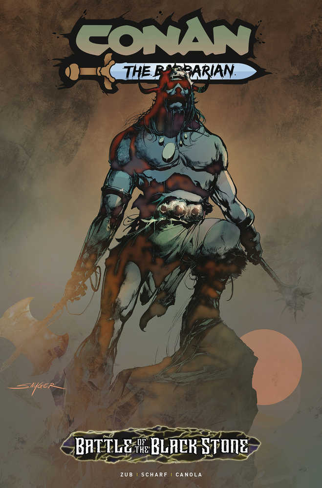 Conan the Barbarian Battle Blackstone #1 (Of 4) Cover C Sayger (Mr - Walt's Comic Shop