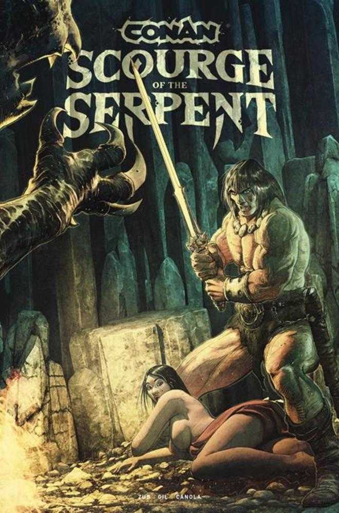Conan The Barbarian Scourge Of The Serpent 3 (Of 4) Cover B Max Von Fafner (Mature) - Walt's Comic Shop