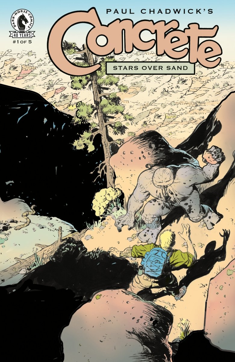 Concrete: Stars Over Sand 1 (Cover B) (Paul Chadwick) - Walt's Comic Shop