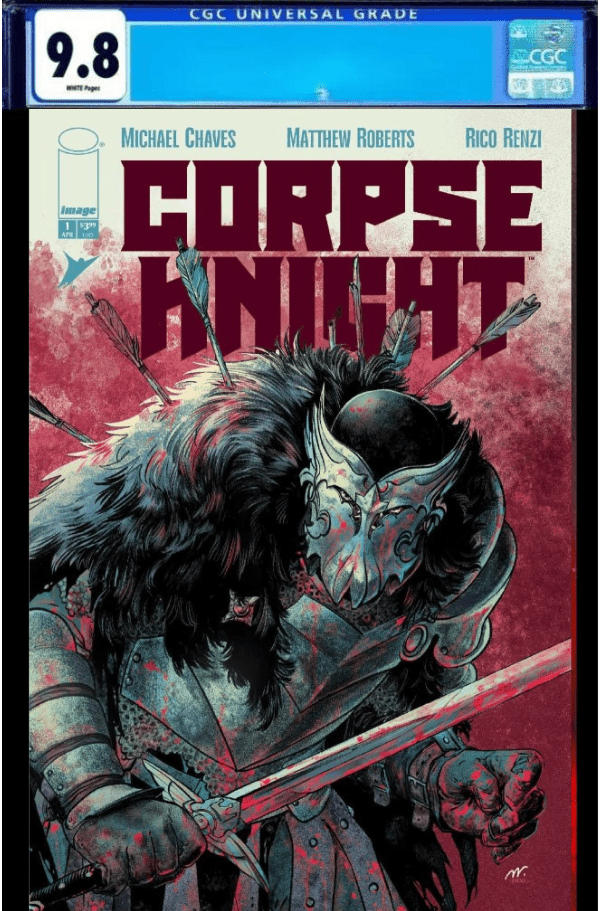 Corpse Knight 1 Cover A Matthew Roberts & Rico Renzi CGC 9.8 *PRE - ORDER* - Walt's Comic Shop
