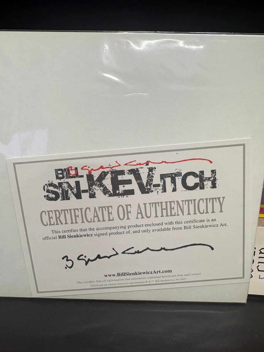 Creature From The Black Lagoon Lives 1 (Sienkiewicz Virgin Variant Signed) *rare variant* - Walt's Comic Shop