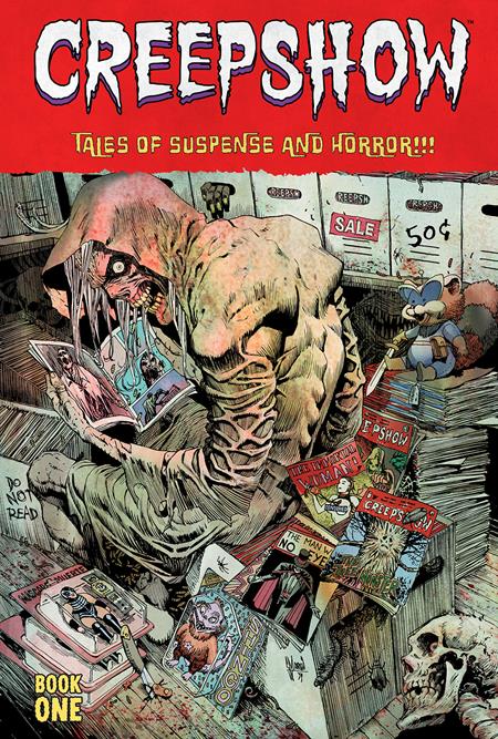 Creepshow Deluxe Edition HC Book 01 Direct Market Exclusive Guillem March Cover - Walt's Comic Shop