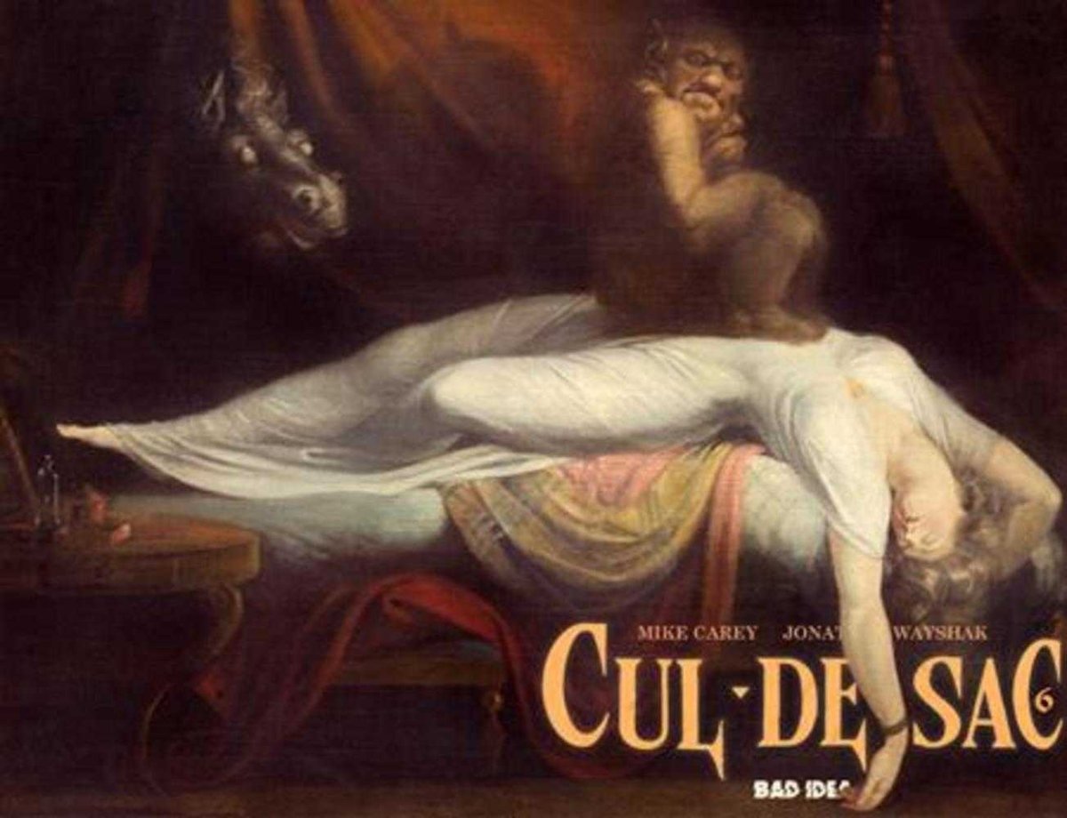Cul De Sac 6 (Of 6) Cover B Henry Fuseli Old Masters Variant - Walt's Comic Shop