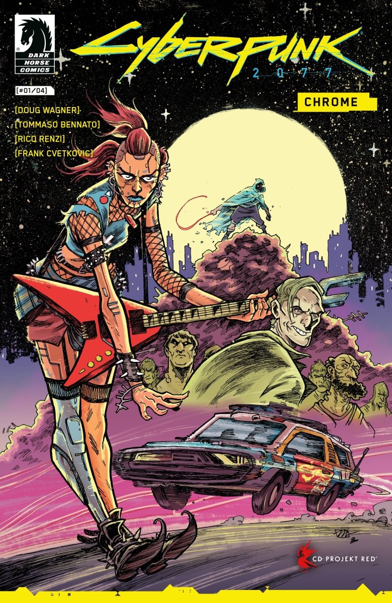 Cyberpunk 2077: Chrome 1 (Cover B) (Mark Laszlo) - Walt's Comic Shop