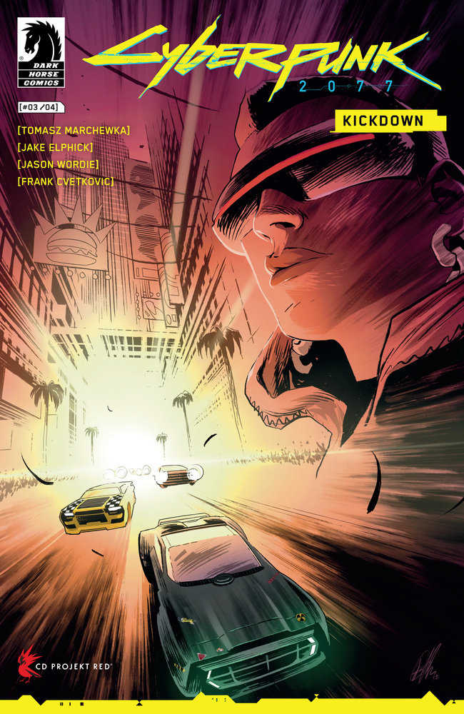 Cyberpunk 2077 Kickdown #3 Cover A Elphick - Walt's Comic Shop