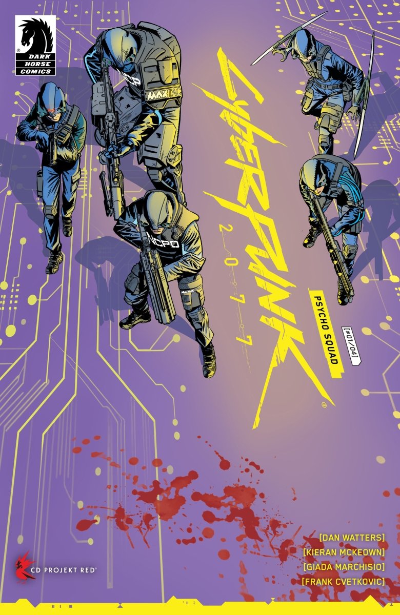 Cyberpunk 2077 Psycho Squad #1 Cover A Mckeown - Walt's Comic Shop