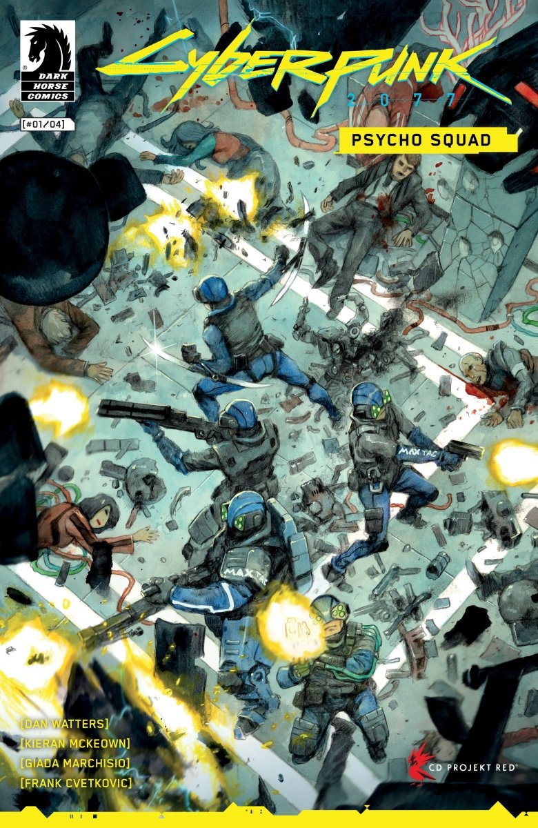Cyberpunk 2077 Psycho Squad #1 Cover D Henrichon - Walt's Comic Shop
