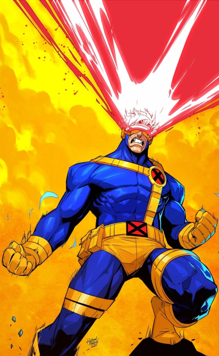 Cyclops 1 Hicham Habchi Ratio Virgin 2nd Printing 1:25 Ratio Variant - Walt's Comic Shop