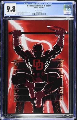 Daredevil Cold Day in Hell 1 Frank Miller Virgin 1:50 Variant CGC 9.8 - Walt's Comic Shop