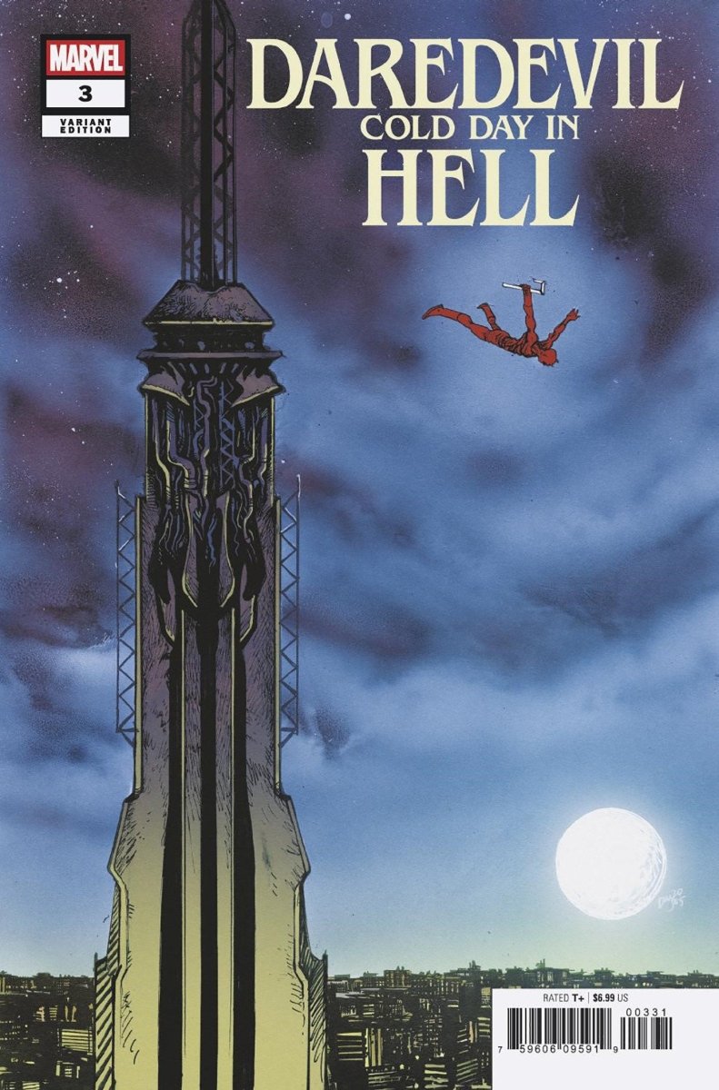 Daredevil: Cold Day In Hell 3 Daniel Warren Johnson Variant - Walt's Comic Shop