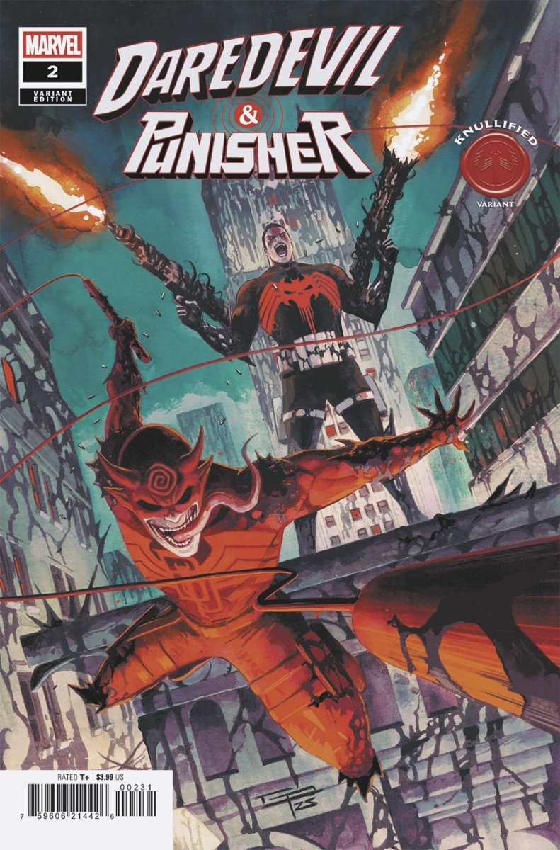 Daredevil/Punisher: The Devil's Trigger 2 German Peralta Knullified Variant - Walt's Comic Shop