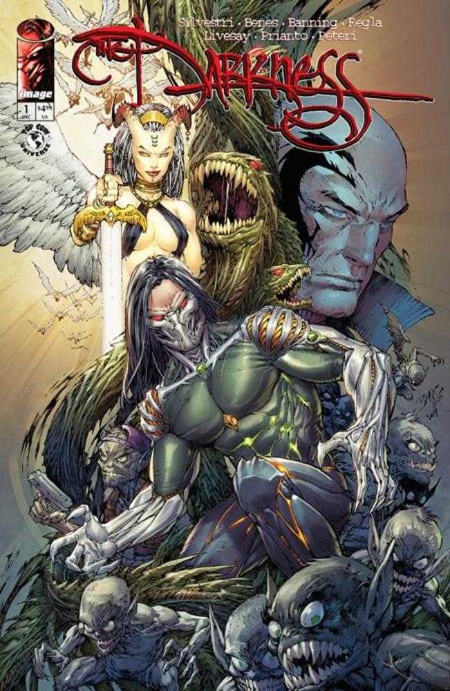 Darkness (2025) 1 Cover B Edition Benes & Arif Prianto Variant - Walt's Comic Shop