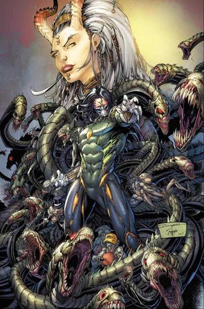 Darkness (2025) 3 Cover D Brett Booth & Sal Regla Full Art 1:25 Ratio Variant - Walt's Comic Shop