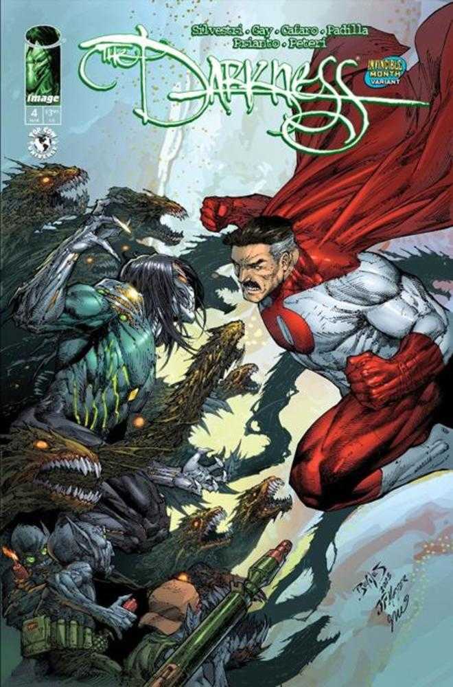Darkness (2025) 4 Cover D Edition Benes Invincible Team Up Variant - Walt's Comic Shop