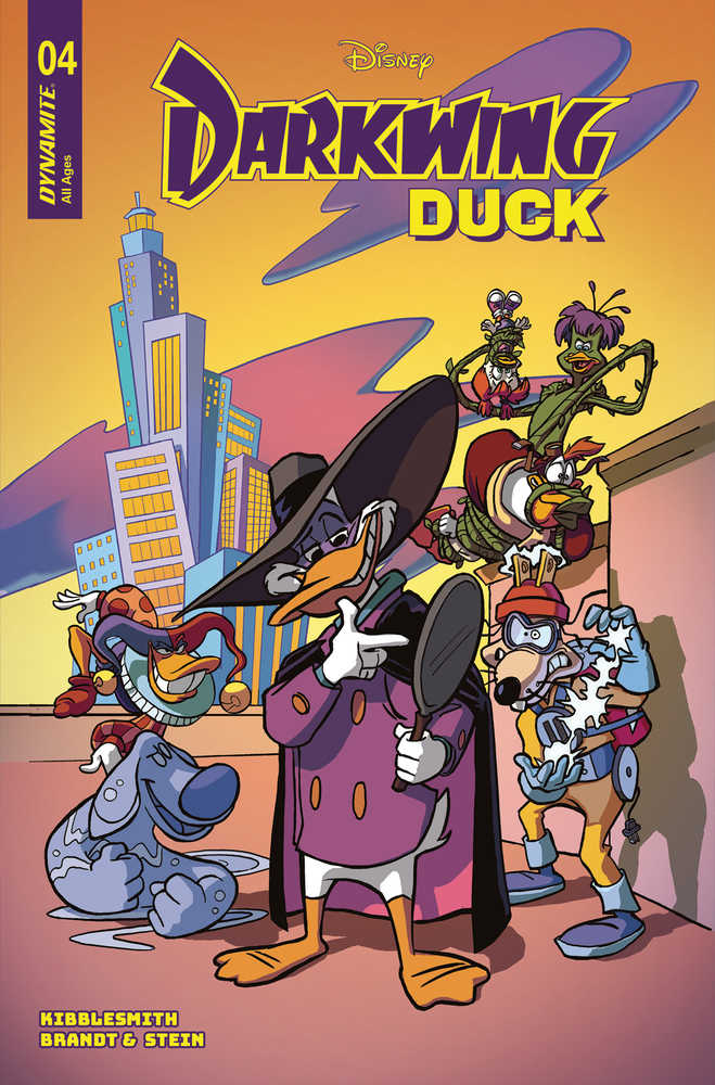 Darkwing Duck 4 Cover A Stones - Walt's Comic Shop