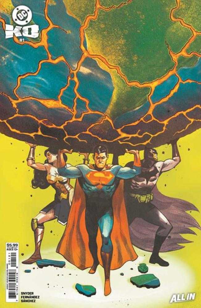 DC K.O. 1 (Of 5) Cover F Mike Del Mundo Card Stock Variant - Walt's Comic Shop