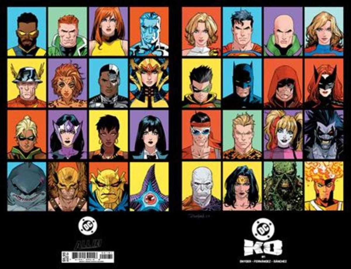 DC K.O. 1 (Of 5) Cover H Dan Mora Bracket Wraparound Card Stock Variant - Walt's Comic Shop