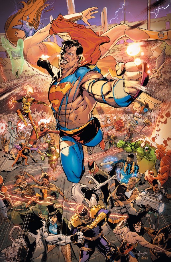 DC K.O. #1 (Of 5) Cover J Javier Fernandez Foil Variant - Walt's