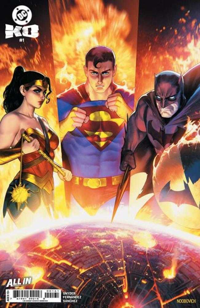 DC K.O. 1 (Of 5) Cover M Noobovich Card Stock 1:25 Ratio Variant - Walt's Comic Shop