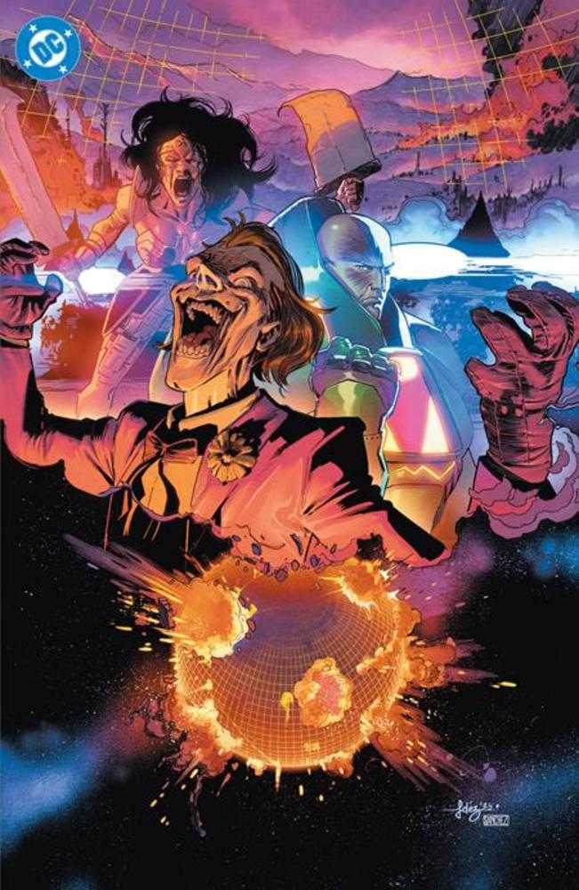 DC K.O. 3 (Of 5) Cover J Javier Fernandez Foil Variant - Walt's Comic Shop